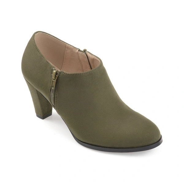 Cow suede leather modern fashion women's low shank boots