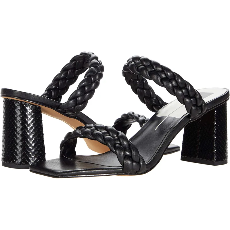 Fashion design women's weaving stripes sandals