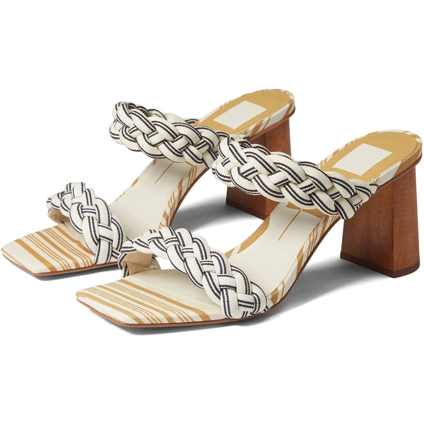Fashion design women's weaving stripes sandals