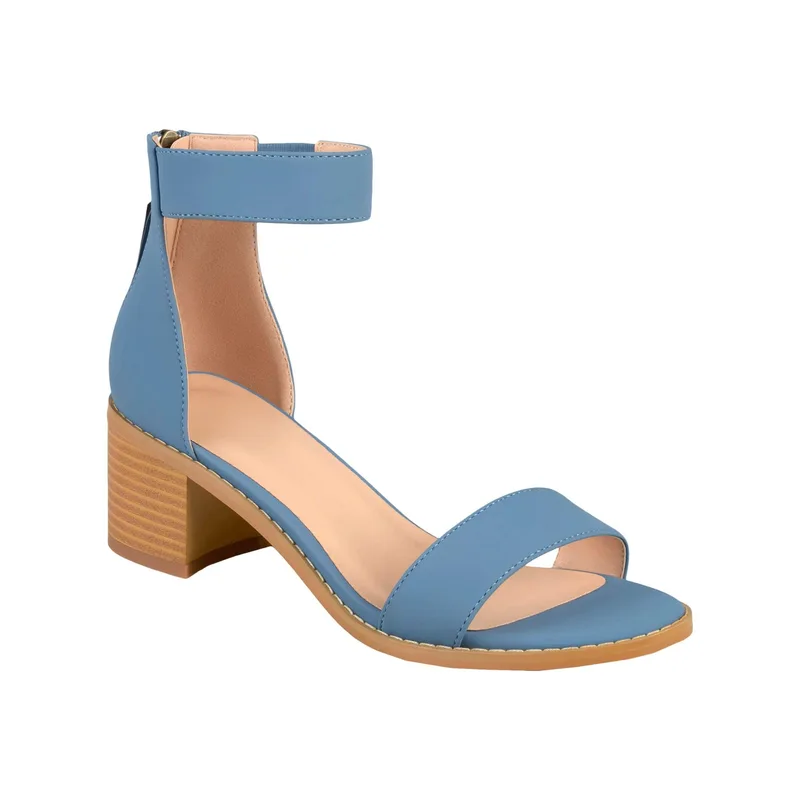 Modern fashion cheap price quality black PU leather sandals