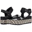 Wholesale factory price jute wrapped platform sandals