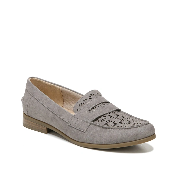 Vamp flower perforated fashion design mother PU leather shoes