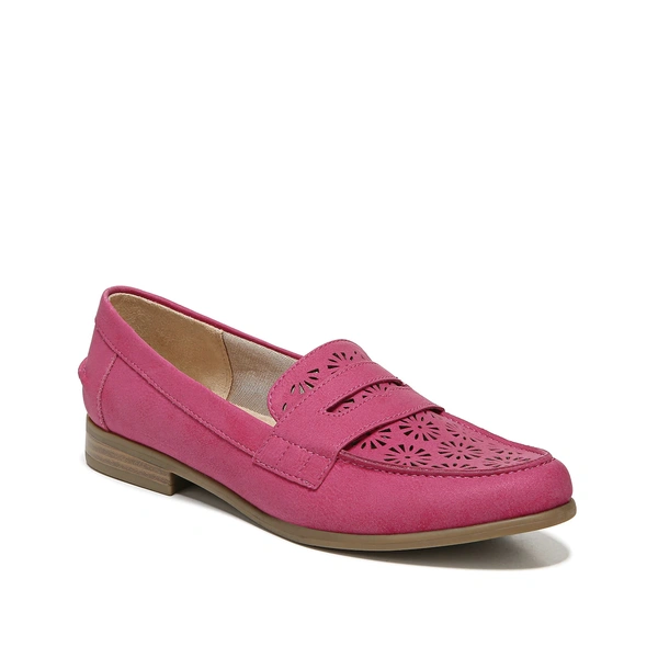 Vamp flower perforated fashion design mother PU leather shoes