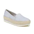 Jute wrapped platform PU leather cheap high quality women's flat shoes