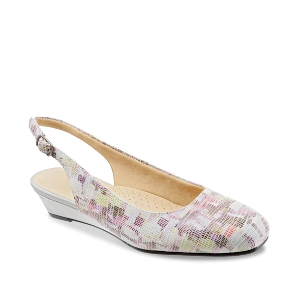 High quality new design women's fabric vamp wedge shoes