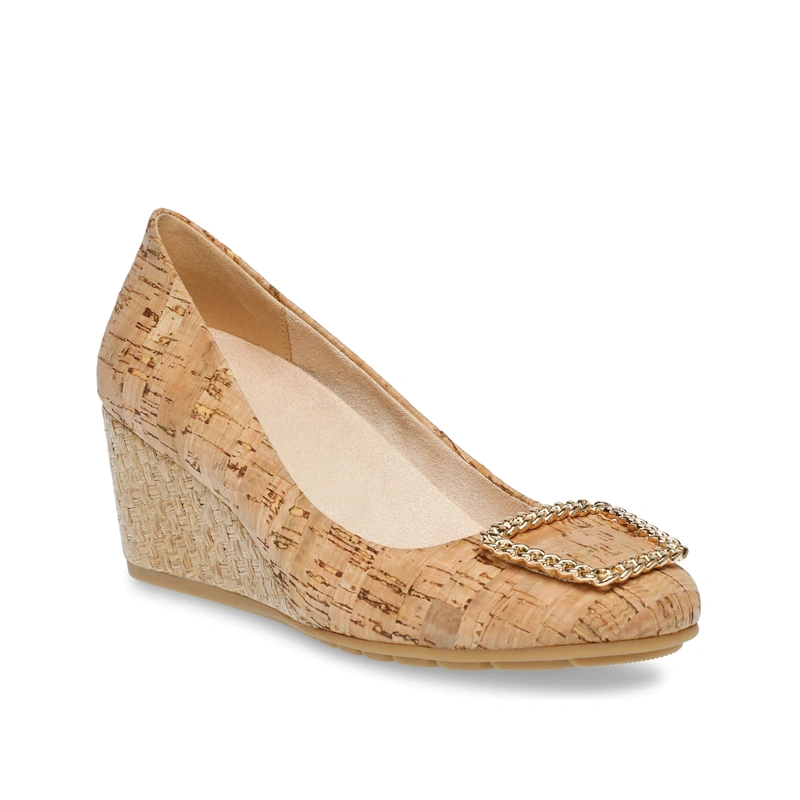 High wedge women's fashion shoes