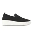 Leisure slip on style knit vamp women's sneaker