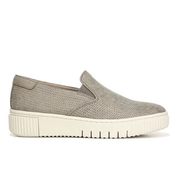 New design PU leather vamp women's black slip on  sneaker