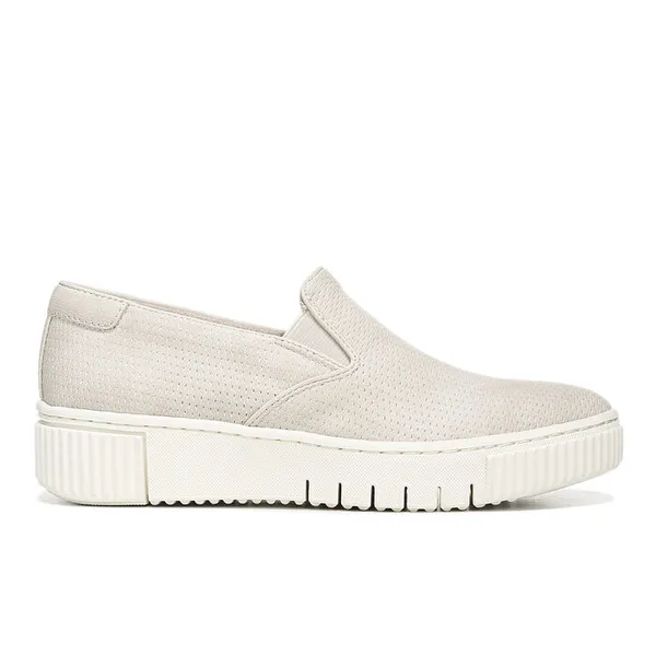 New design PU leather vamp women's black slip on  sneaker