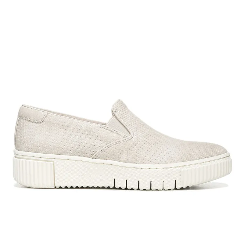 New design PU leather vamp women's black slip on  sneaker