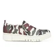 Fashion style camouflage fabric women's sneaker