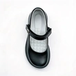 Black Girls Platform School Shoes | Rhinestone Strap Mary Jane Student Footwear Wholesale