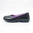 Black Slip On Girls School Shoes | Plain Closed Toe Kids Uniform Flats Wholesale