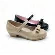 Patent Low Heel Girls Mary Jane School Shoes | Bow Kids Formal Dress Footwear Wholesale