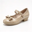 Patent Low Heel Girls Mary Jane School Shoes | Bow Kids Formal Dress Footwear Wholesale