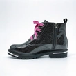 Glitter Lace-Up Girls Combat Ankle Boots | EU REACH Compliant Wholesale Kids Boots