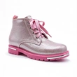 Glitter Lace-Up Girls Combat Ankle Boots | EU REACH Compliant Wholesale Kids Boots
