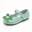 Sparkly Glitter Flower Pearl Flat Shoes for Girls, Soft Sole Premium Kids Casual Dress Footwear