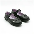 Scratch Resistant Black Boys School Shoes Bulk Supply
