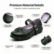 Breathable Black Kids School Sneakers Bulk Wholesale