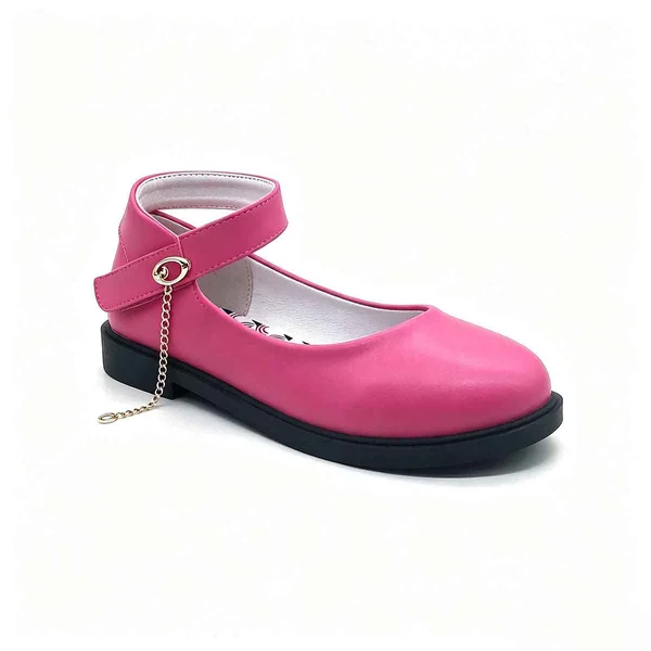 Pink Girls Mary Jane Dress Shoes Interchangeable Ankle Straps Wholesale