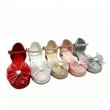 Silver Glitter Girls Closed Toe Party Sandal Heels Wholesale