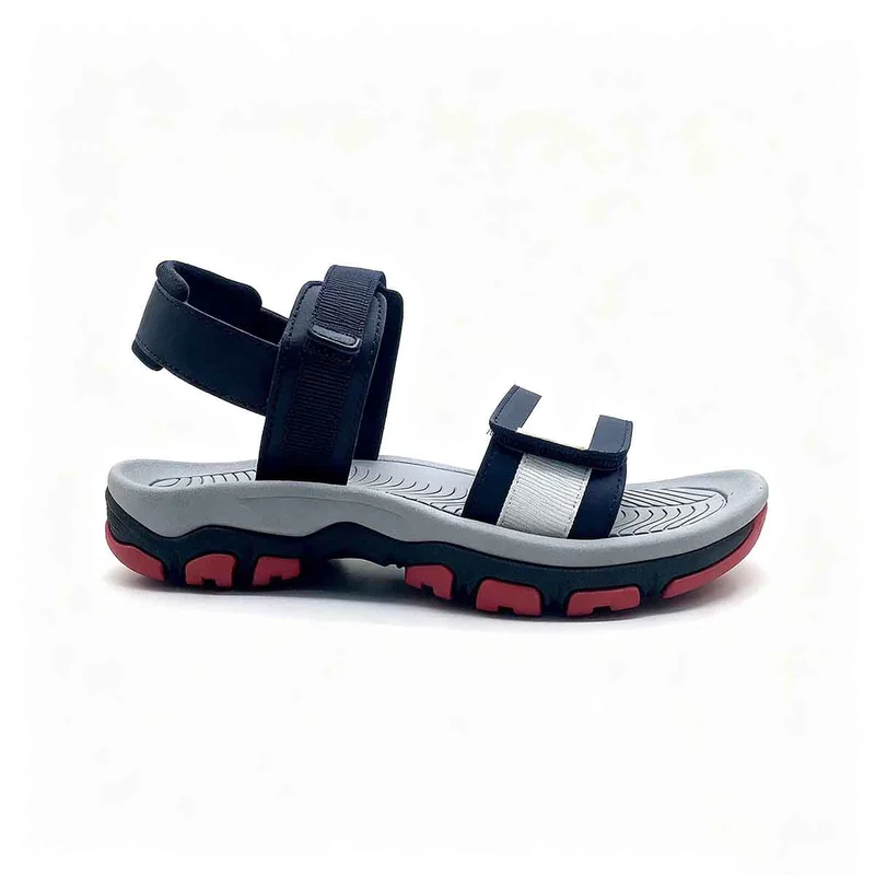 Kids Outdoor Sport Sandals Dual Hook And Loop Straps Thick Anti Slip Sole Wholesale