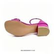Girls Block Heel Dress Sandals 3D Ruffle Flower Ankle Buckle Wholesale