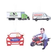 2 Sided Full Colour Air Fresheners for Car Home Indoor