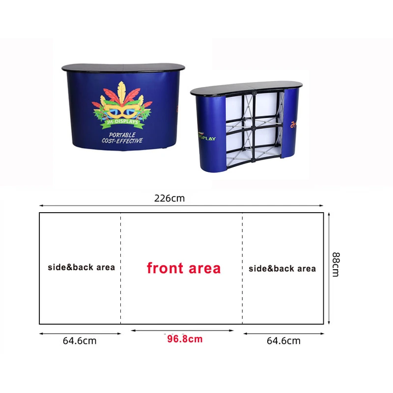 Pop up Display Counter Table