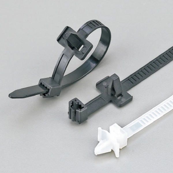 Refundable Pin Type Nylon Cable Ties – UL94V0 Certified, Self-Locking & Reusable