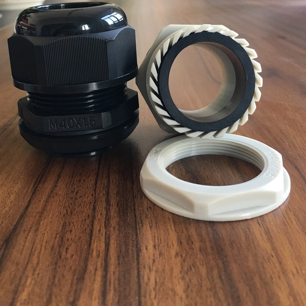 prensaestopas de nylon de compresión del cabezal de fijación de nylon  