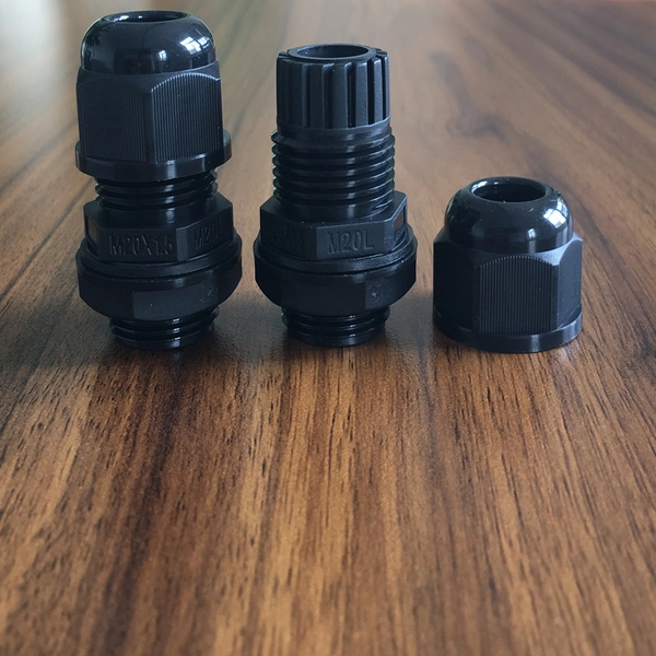 prensaestopas de nylon de compresión del cabezal de fijación de nylon  