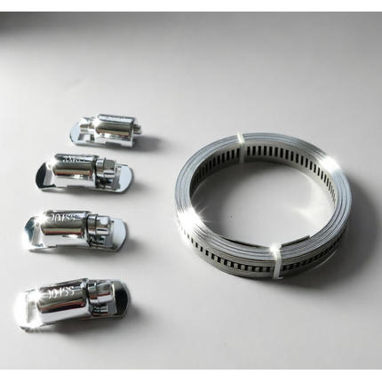 304 stainless steel American-style throat strap set