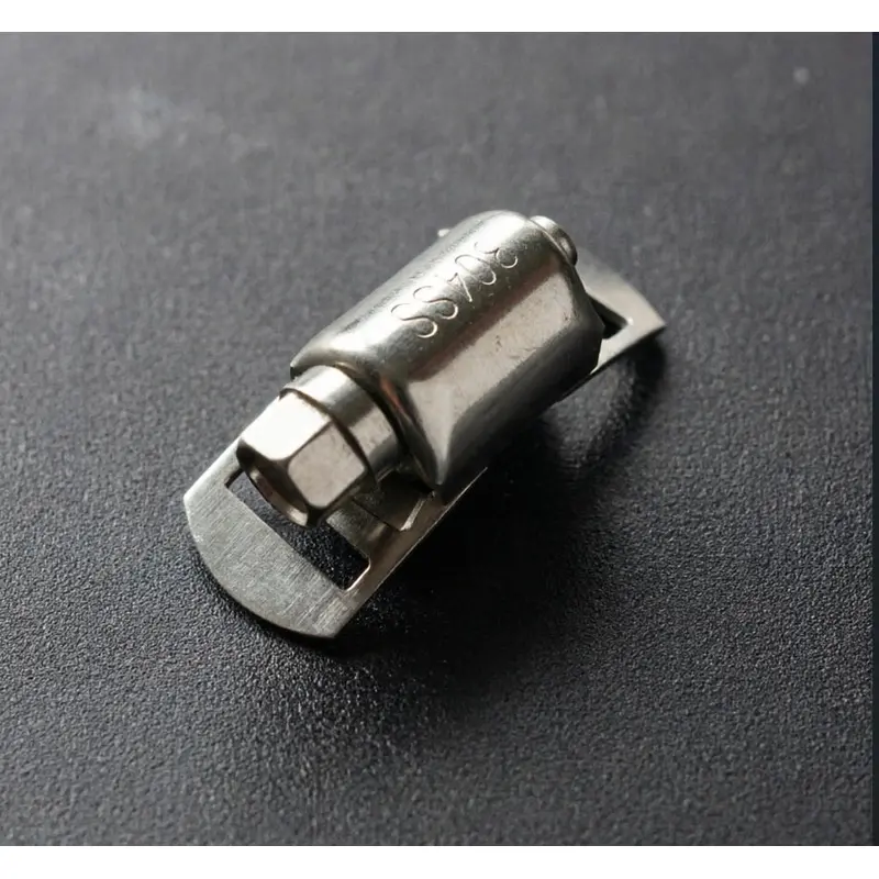 304 Stainless Steel American Hose Clamp Kit - Adjustable Perforated Band & Worm Gear Clamps for Pipe/Tube Fixing