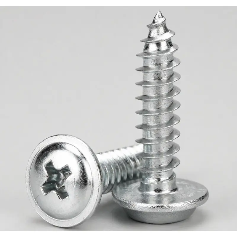 304 Stainless Steel Round Head Self-Tapping Screw‌ - Rust-Proof, No Pre-Drilling, Ideal for Furniture & DIY Projects
