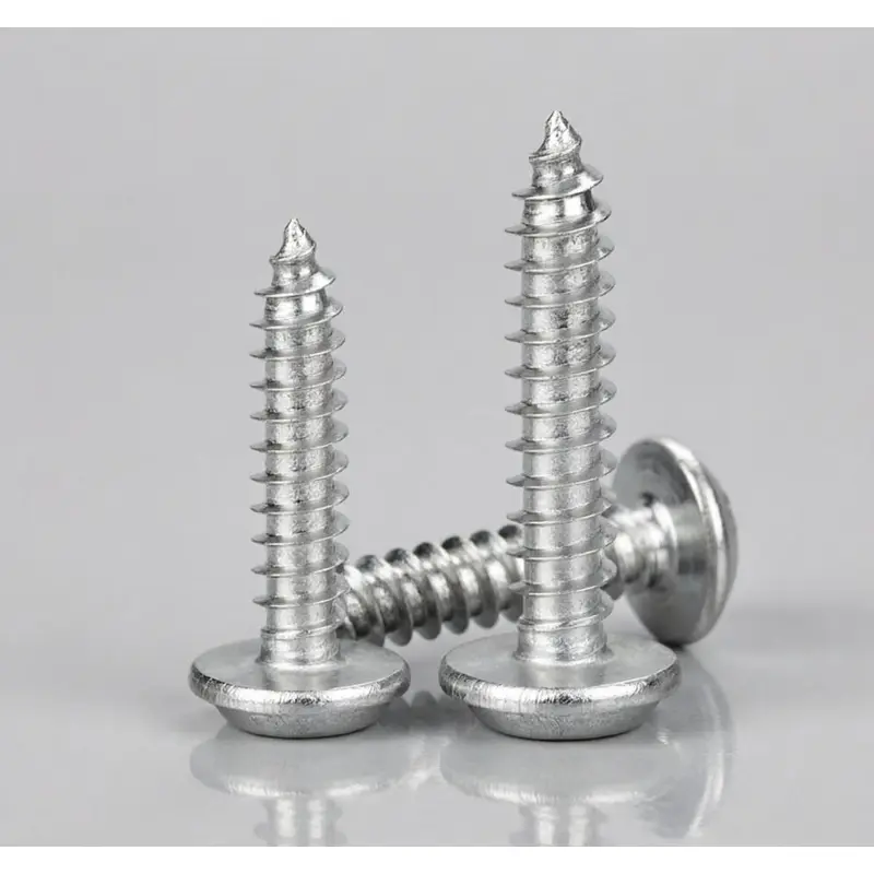 304 Stainless Steel Round Head Self-Tapping Screw‌ - Rust-Proof, No Pre-Drilling, Ideal for Furniture & DIY Projects