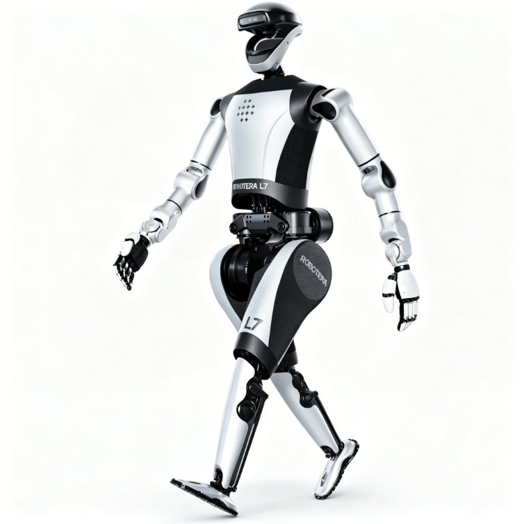 Robotera L7 | Full‑Size 55‑DOF Bipedal Humanoid Robot