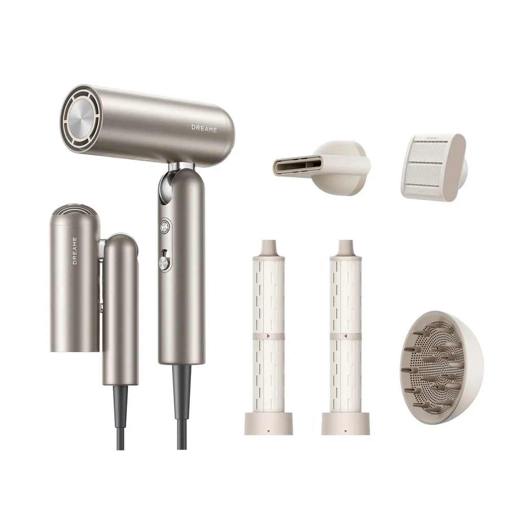 Dreame Pocket Pro Hair Dryer | Portable Foldable Negative Ion Travel Hair Dryer