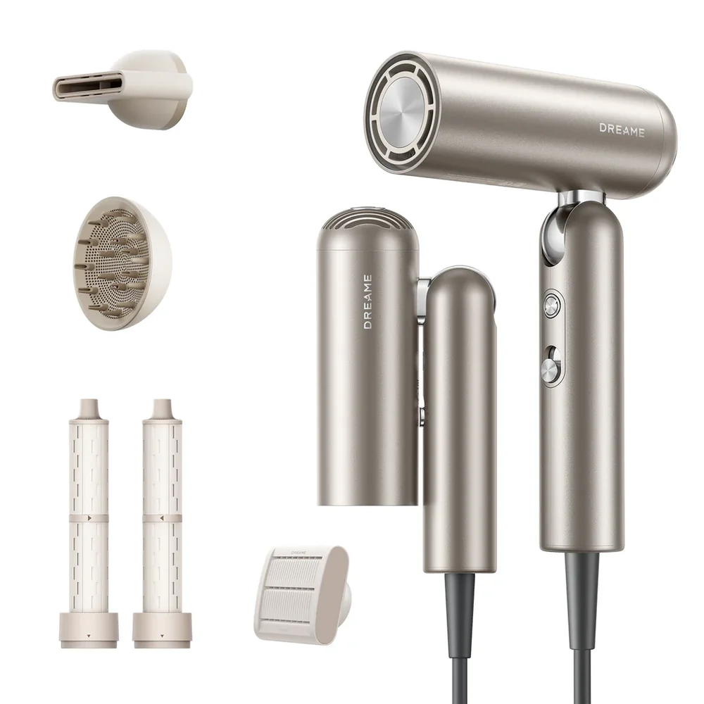 Dreame Pocket Pro Hair Dryer | Portable Foldable Negative Ion Travel Hair Dryer