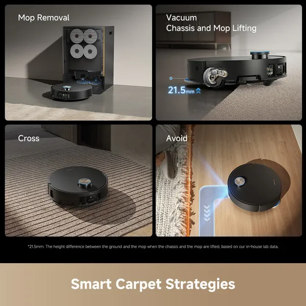 Dreame Matrix10 Ultra Robot Vacuum | 30000Pa Smart Self-Cleaning Robot Mop Vacuum