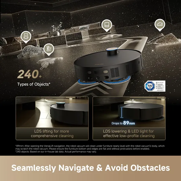 Dreame Matrix10 Ultra Robot Vacuum | 30000Pa Smart Self-Cleaning Robot Mop Vacuum