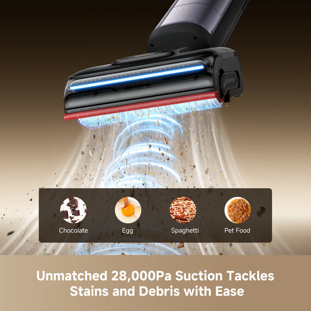 Dreame H16 Pro Steam Wet & Dry Vacuum | Cordless Steam Floor Cleaning Washer