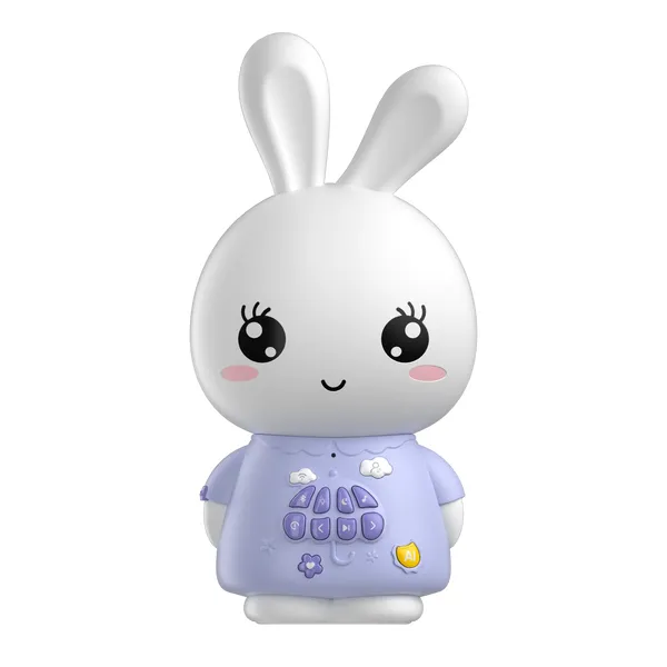 alilo Smart AI Bunny | Multilingual AI Chat Kids Story Player with Night Light
