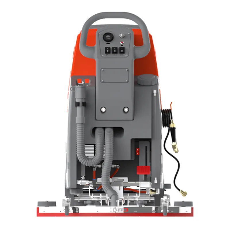 Floor Scrubber with Traction Motor Hand 