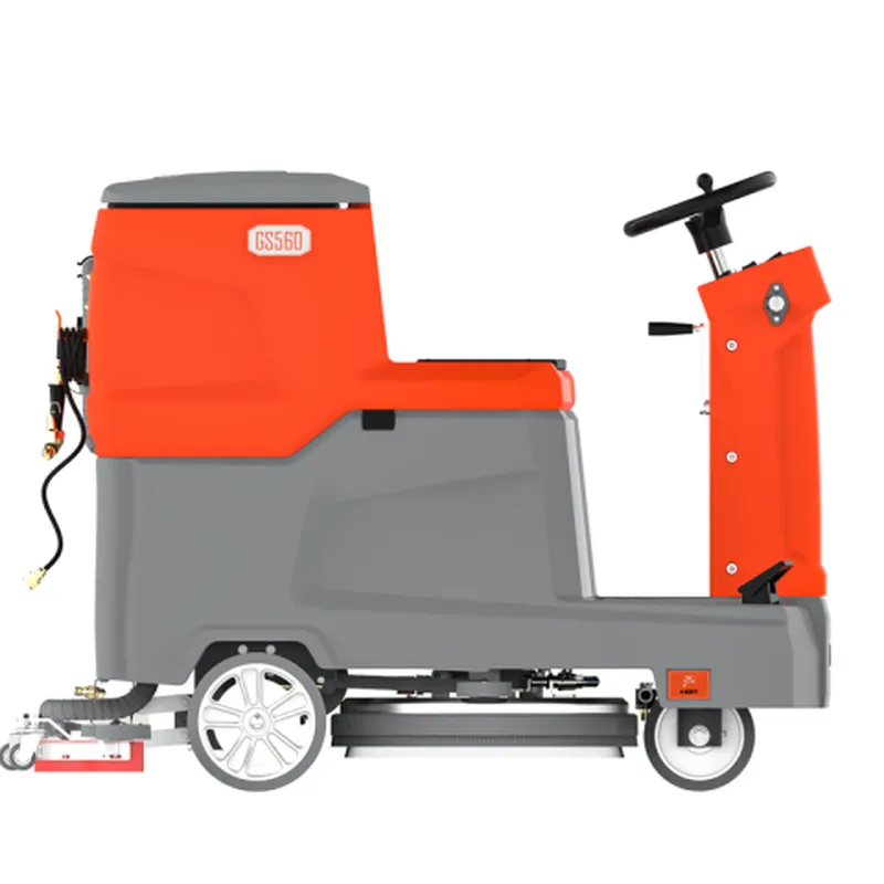 Driving Floor Scrubber
