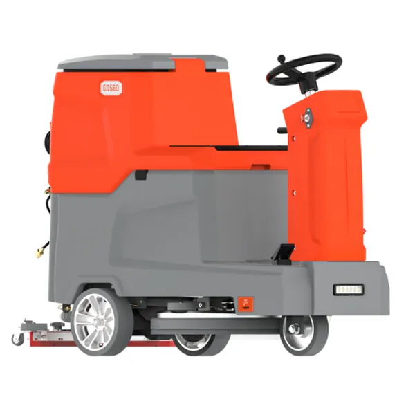 Driving Floor Scrubber