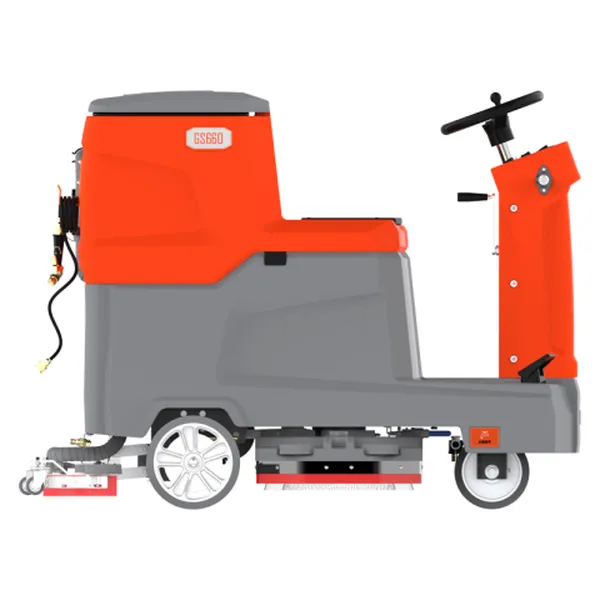 Driving Floor Scrubber