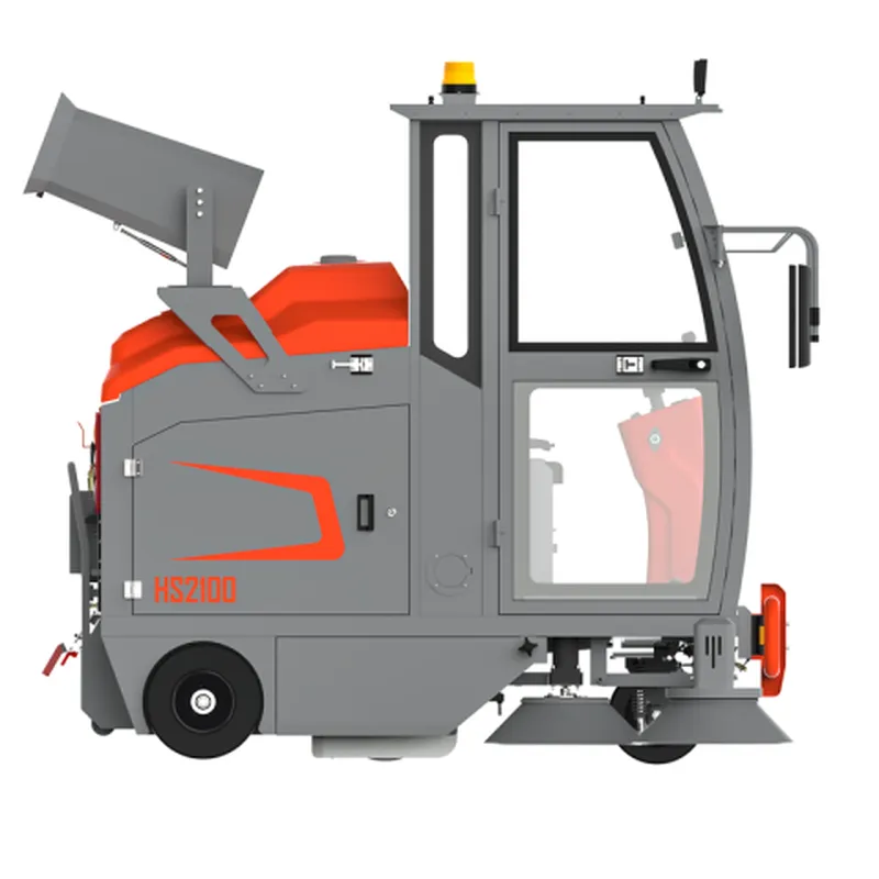 Driving Floor Sweeper