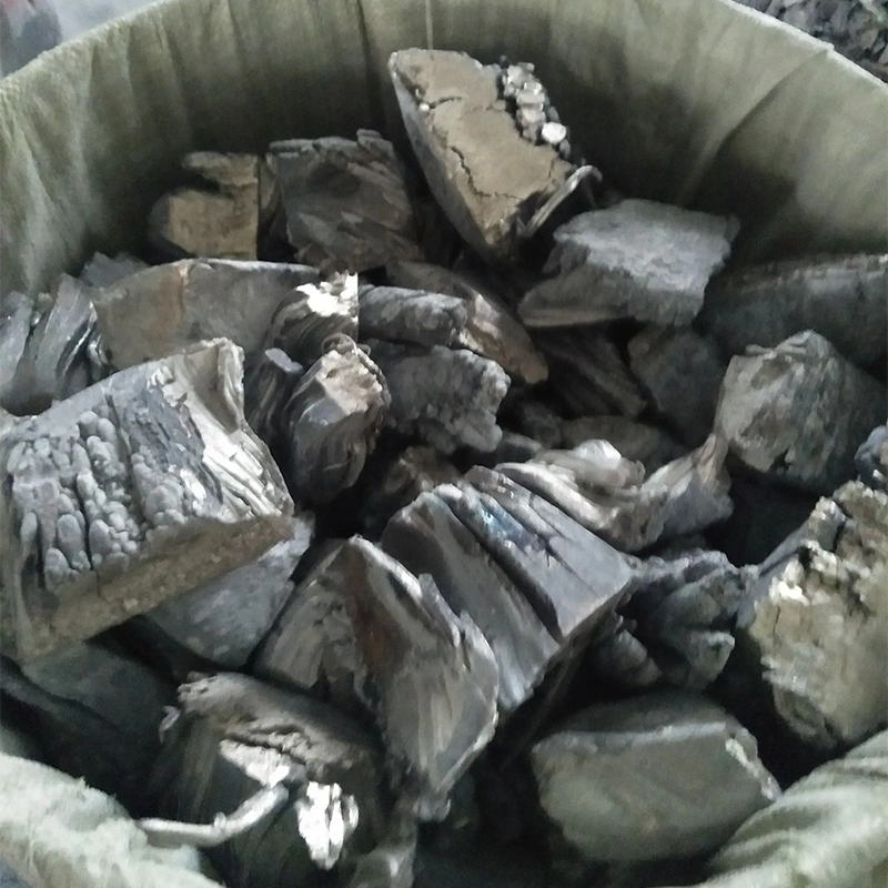 Calcium lump to make cored wire for steel plant production